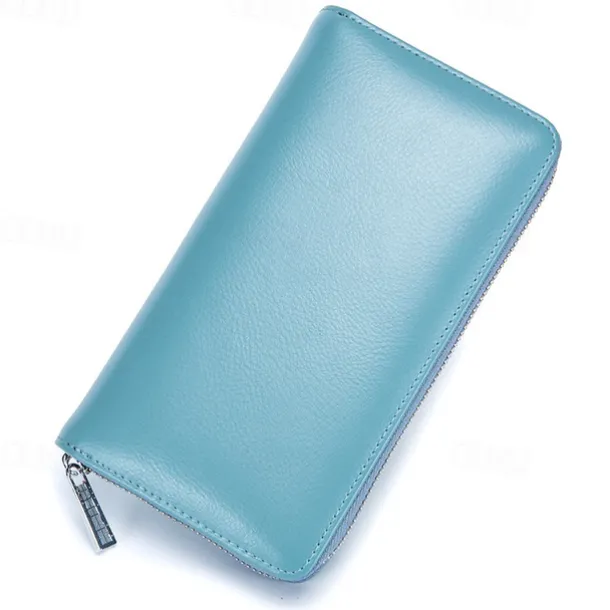 Men Women Credit Card HolderRFID Blocking Wallet 36 Card Slots Zipper Purse Long Clutch large Capacity Purse Wallet Phone Bag