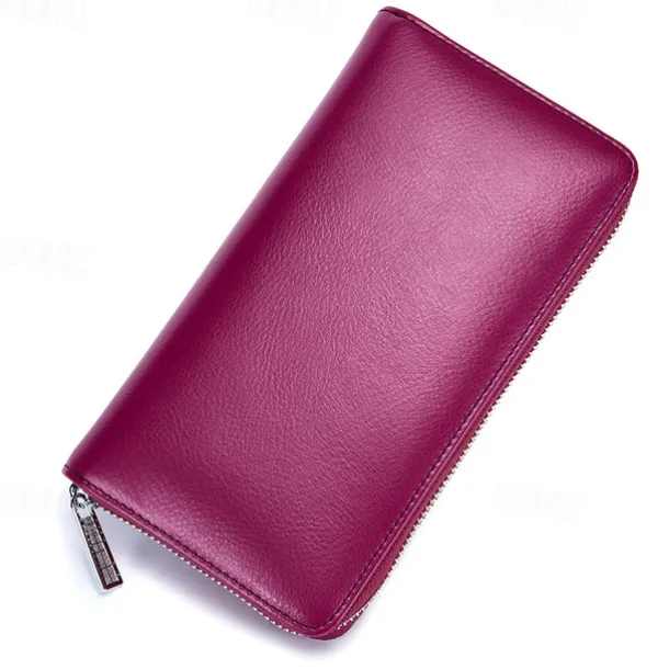 Men Women Credit Card HolderRFID Blocking Wallet 36 Card Slots Zipper Purse Long Clutch large Capacity Purse Wallet Phone Bag