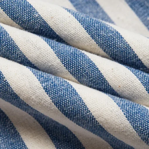 Men's 100% Cotton Shirt Summer Shirt Button Up Shirt Casual Shirt Black Blue Long Sleeve Stripes Lapel Daily Wear Vacation Clothing Apparel Cotton Fashion Hawaiian Casual