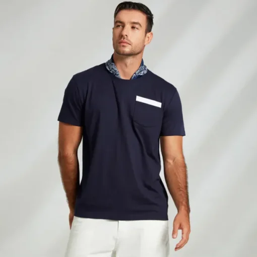 Men's 100% Cotton T shirt Graphic Fashion Outdoor Casual Tee Tee Top Street Casual Daily T shirt White Navy Blue Short Sleeve Crew Neck Shirt Spring & Summer Clothing Apparel