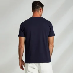 Men's 100% Cotton T shirt Graphic Fashion Outdoor Casual Tee Tee Top Street Casual Daily T shirt White Navy Blue Short Sleeve Crew Neck Shirt Spring & Summer Clothing Apparel