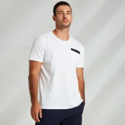 Men's 100% Cotton T shirt Graphic Fashion Outdoor Casual Tee Tee Top Street Casual Daily T shirt White Navy Blue Short Sleeve Crew Neck Shirt Spring & Summer Clothing Apparel