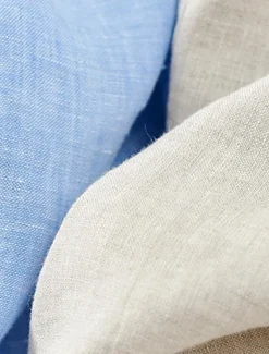 Men's 100% Linen Blazer Jacket Wedding Party Anniversary Summer Spring Linen Solid Color Single Breasted One-button Blazer Blue Beige