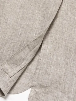 Men's 100% Linen Blazer Jacket Wedding Party Anniversary Summer Spring Linen Solid Color Single Breasted One-button Blazer Blue Beige