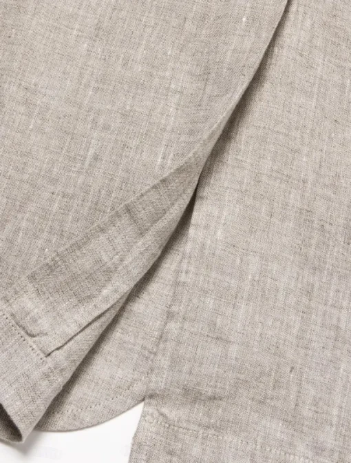 Men's 100% Linen Blazer Jacket Wedding Party Anniversary Summer Spring Linen Solid Color Single Breasted One-button Blazer Blue Beige