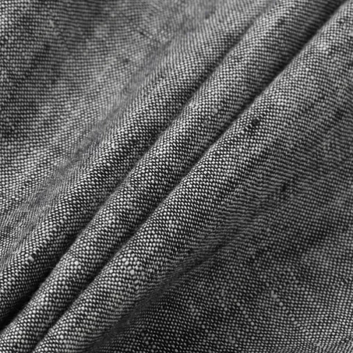 Men's 100% Linen Pants Trousers Casual Pants Drawstring Elastic Waist Straight Leg Plain Comfort Breathable Casual Daily Holiday Fashion Classic Style Dark Gray