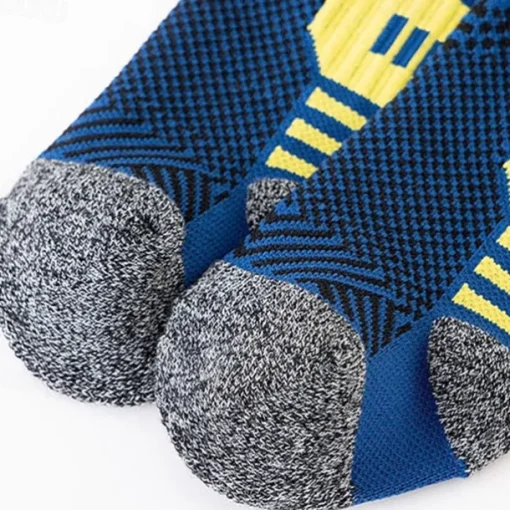 Men's 3 Pack Multi Packs Socks Ankle Socks Running Socks Casual Socks Black White Color Color Block Sports & Outdoor Casual Daily Basic Medium Spring Fall Fashion