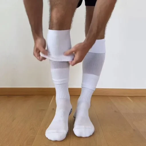 Men's 1 Pair Legwarmers Black White Color Plain Vacation Sports & Outdoor Daily Basic Medium Spring Fall Fashion Casual