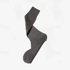 Men's 1 Pair Socks Black Red Color Solid Color Formal Wedding Anniversary Thin Spring & Fall Knitwear Elegant