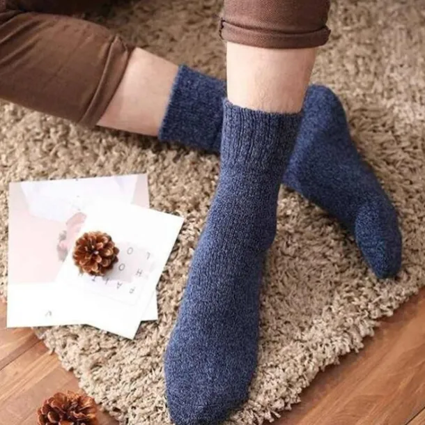 Men's 5 Pairs 5 colors Color Home Office Daily Fall Winter Basic Casual