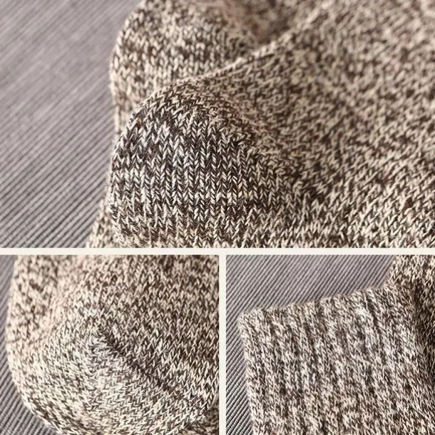 Men's 5 Pairs 5 colors Color Home Office Daily Fall Winter Basic Casual