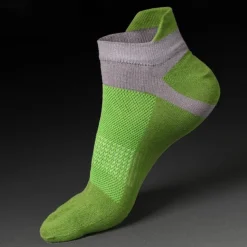 Men's 3 Pairs Ankle Socks Toe Socks Low Cut Socks Black White Color Color Block Daily Wear Vacation Weekend Mesh Medium Summer Spring & Fall Stylish Casual