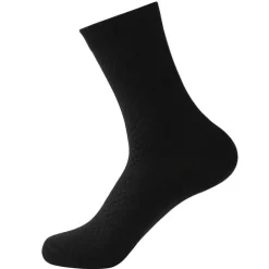 Men's 3 Pairs Crew Socks Black Light Grey Color Plain Casual Daily Basic Medium Summer Spring Fall Breathable