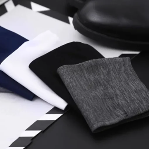 Men's 10 Pairs Multi Packs Socks Crew Socks Running Socks Casual Socks Blue Color Solid / Plain Color Vacation Sports & Outdoor Daily Basic Medium Spring Fall Fashion Casual