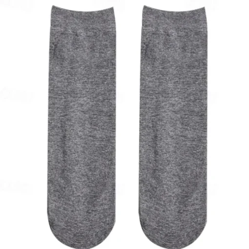 Men's 10 Pairs Multi Packs Socks Crew Socks Running Socks Casual Socks Blue Color Solid / Plain Color Vacation Sports & Outdoor Daily Basic Medium Spring Fall Fashion Casual