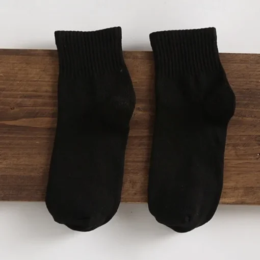 Men's 10 Pairs Multi Packs Socks Crew Socks Running Socks Casual Socks Black White Color Solid / Plain Color Sports & Outdoor Daily Vacation Basic Medium Spring Fall Fashion Casual