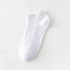 Men's 10 Pairs Multi Packs Socks Running Socks Casual Socks Black White Color Plain Vacation Sports & Outdoor Daily Basic Medium Spring Fall Fashion Casual