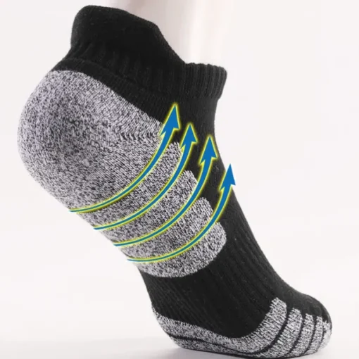 Men's 2 Pairs Socks Ankle Socks Sport Socks / Athletic Socks Low Cut Socks Black White Color Color Block Outdoor Daily Wear Vacation Medium Spring & Summer Fashion Sport