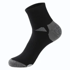 Men's 2 Pairs Socks Crew Socks Black White Color Color Block Daily Wear Vacation Weekend Patchwork Medium Fall & Winter Warm Ups