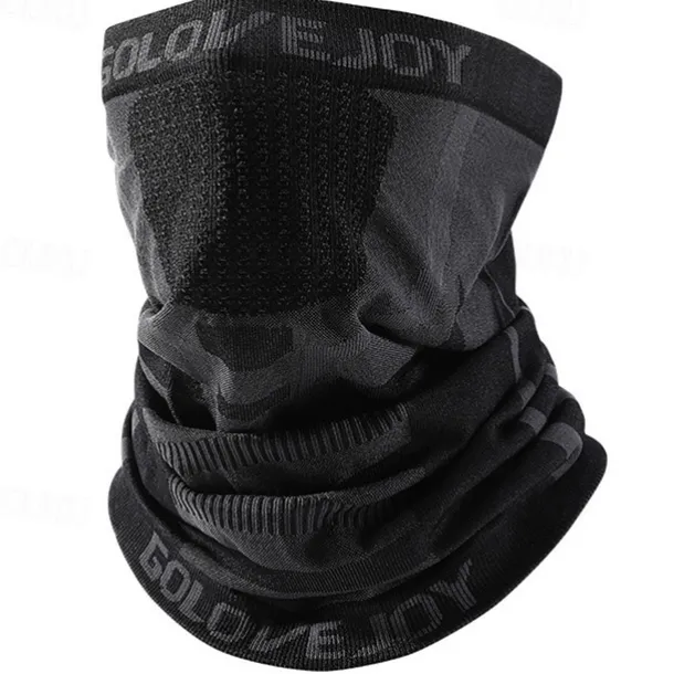 Men's 1 PCS Face Mask Fleece Neck Neck Gaiter Windproof Warm Mask Streetwear Outdoor