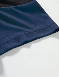 Men's 2 Pieces Outfits T-Shirt and Drawstring Shorts Set Short Sleeve Crewneck Summer Color Block Fashion Sport Casual 2 Piece Vacation Casual Daily Wear Red Blue khaki Top Tee for Men