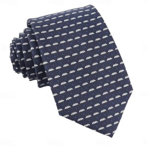 Men's 100% Silk Ties Business Formal Graphic Formal Office Work