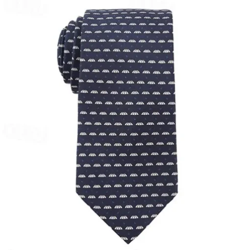 Men's 100% Silk Ties Business Formal Graphic Formal Office Work