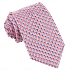 Men's 100% Silk Ties Business Formal Graphic Formal Office Work