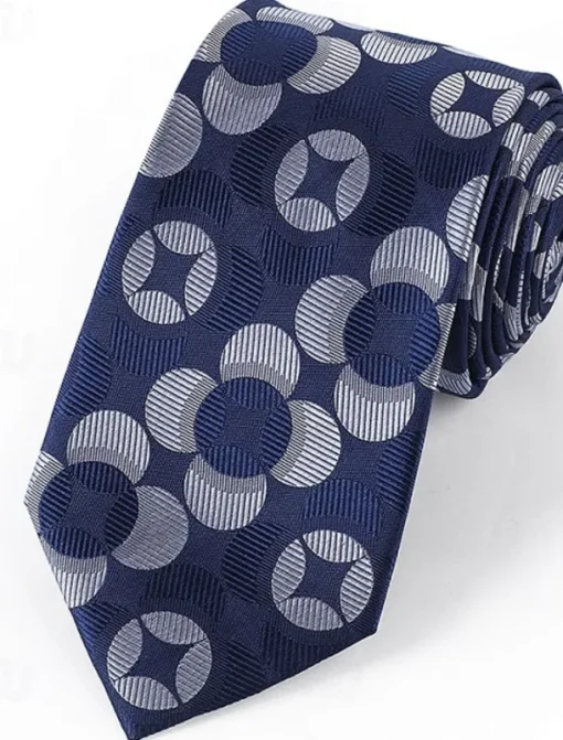 Men's 100% Silk Ties Elegant Fashion Designer Formal Wedding Party