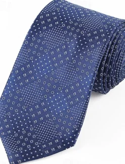 Men's 100% Silk Ties Elegant Fashion Designer Formal Wedding Party
