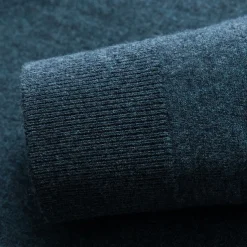 Men's 100% Wool Pullover Sweater Jumper Knit Solid Color Turtleneck Knitwear Elegant Christmas Outdoor Clothing Apparel Fall Winter Black Red S M L