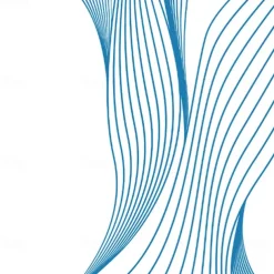 Men's Abstract Line Polo Long Sleeve Polo Shirts Lapel Business Casual Outdoor Athleisure Daily Wear 3D Print Buttons Spring Fall Winter Black Red Blue