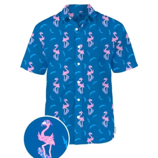 Men's Animal Dinosaur Coconut Tree Shirt Summer Hawaiian Shirt Aloha Shirt Short Sleeves Shirt Turndown Tropical Hawaiian Designer Outdoor Casual Daily White Black / Green Navy Blue 3D Print S M L