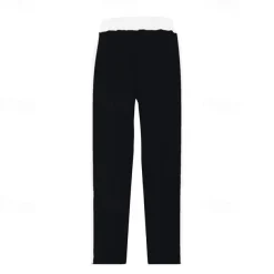 Men's Athletic Pants Wide Leg Sweatpants Trousers Pocket Drawstring Elastic Waist Color Block Comfort Sports Outdoor Daily Fashion Casual Black Red Micro-elastic