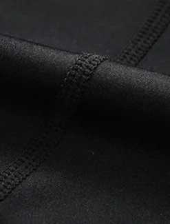 Men's Athletic Shorts Compression Shorts Running Shorts Gym Shorts Going out Weekend Breathable Quick Dry High Elasticity Elastic Waist with Phone Pocket Plain Short Gymnatics Activewear Wine Red