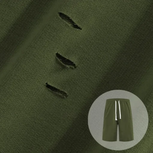 Men's Athletic Shorts Sweat Shorts Shorts Summer Shorts Pocket Drawstring Elastic Waist Plain Comfort Breathable Short Outdoor Sports Classic Casual Black Army Green