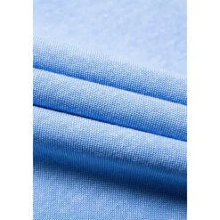 Men's Band Collar Shirt Dress Shirt Oxford Shirt Solid / Plain Color Wedding White Blue Gray Light Blue Long Sleeve Standing Collar Spring & Fall Clothing Apparel