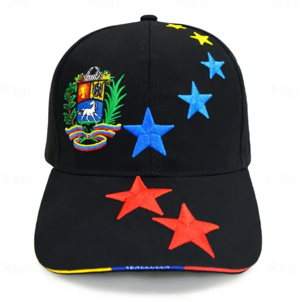 Men's Baseball Cap Sun Hat Trucker Hat Black White Cotton Embroidered Fashion Casual Daily Weekend Solid / Plain Color Adjustable Sunscreen Breathable