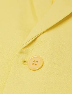 Men's Beach Wedding Linen Suits Pink Sky Blue Solid Colored Standard Fit 2 Piece Single Breasted One-button