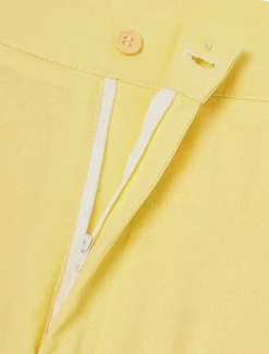 Men's Beach Wedding Linen Suits Pink Sky Blue Solid Colored Standard Fit 2 Piece Single Breasted One-button