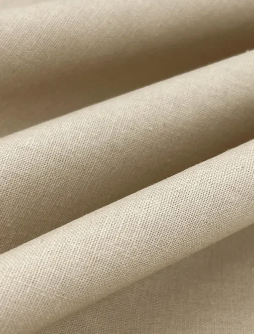 Men's Beach Wedding Linen Suits Khaki Lightweight Casual Solid Colored Standard Fit 2 Piece Single Breasted Two-buttons