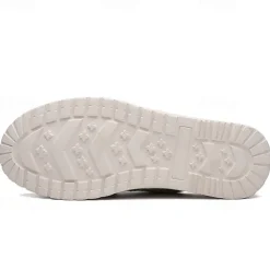 Men's Beige Slip-On Loafers with Comfortable Canvas Upper, Casual Shoes for Everyday Wear