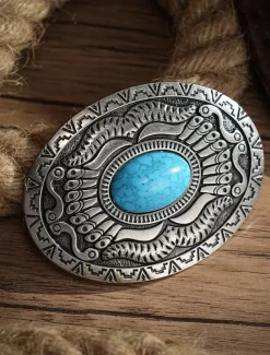 Men's Belt Buckle Buckle Silver Bronze Alloy Vintage Style Retro Vintage Eagle Texas Daily Religious Celebrations