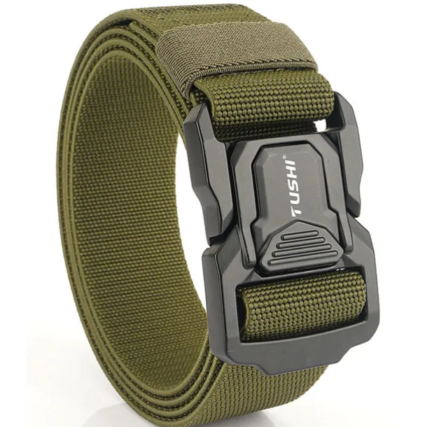Men's Belt Tactical Belt Nylon Web Work Belt Black Royal Blue Nylon Military Army Plain Daily Wear Going out Weekend