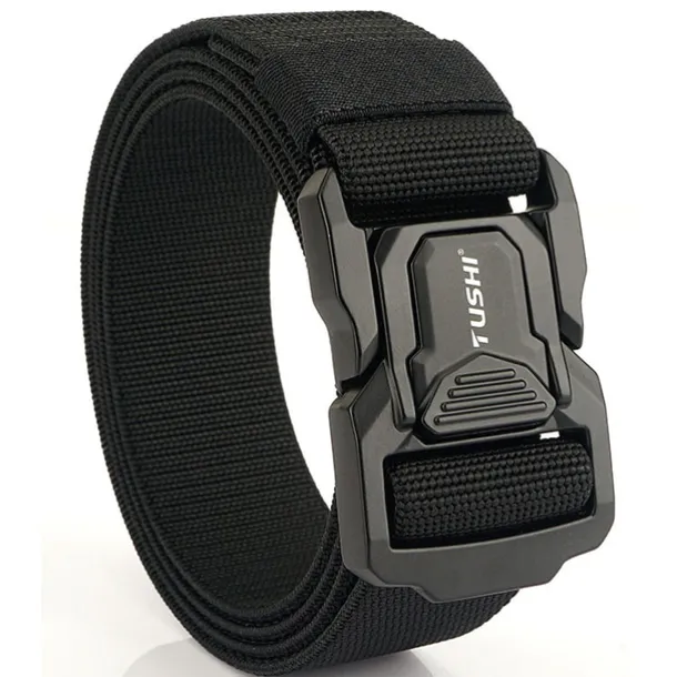 Men's Belt Tactical Belt Nylon Web Work Belt Black Royal Blue Nylon Military Army Plain Daily Wear Going out Weekend