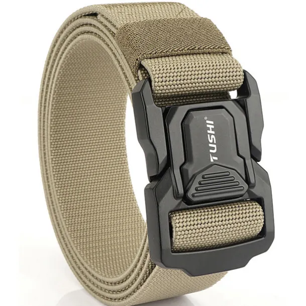 Men's Belt Tactical Belt Nylon Web Work Belt Black Royal Blue Nylon Military Army Plain Daily Wear Going out Weekend