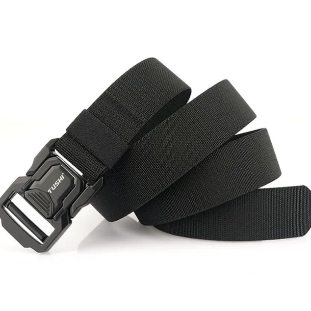 Men's Belt Tactical Belt Nylon Web Work Belt Black Royal Blue Nylon Military Army Plain Daily Wear Going out Weekend