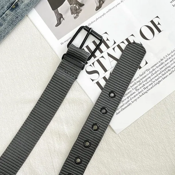 Men's Belt Tactical Belt Nylon Web Work Belt Black Blue Canvas Stainless Steel / Iron Military Army Plain Daily Wear Going out Weekend