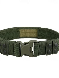 Men's Belt Tactical Belt Nylon Web Work Belt Black Ginger Straw Military Army Plain Daily Wear Going out Weekend