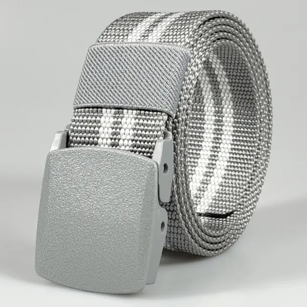 Men's Belt Tactical Belt Nylon Web Work Belt Black Blue Knitted Fabric Military Army Striped Daily Wear Going out Weekend